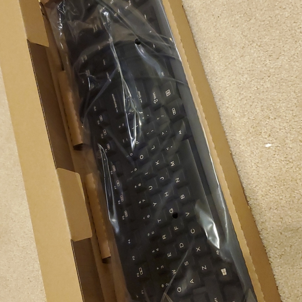 NIB! HP Promo USB Keyboard - Picture 6 of 8